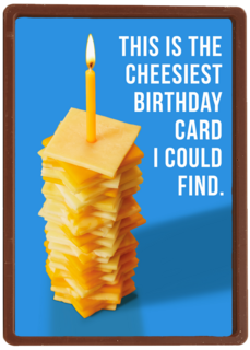 The cheesiest card I could find