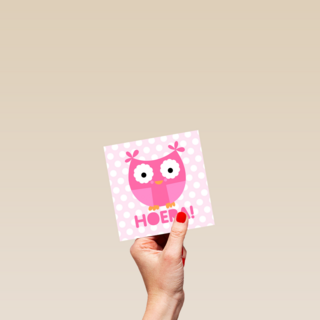 roze uil hoera