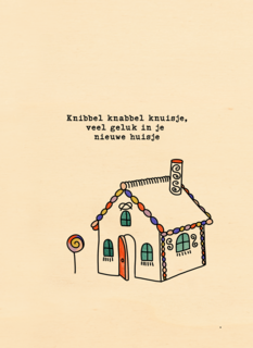 Nieuw huis knibbel knabbel knuisje
