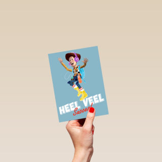 Toy Story kaart met Woody Heel veel succes
