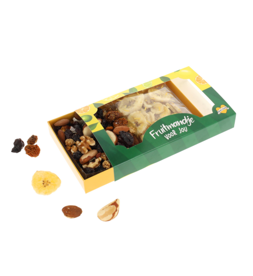 Brievenbus Gedroogd Fruit en Noten Fruitmandje Voor Jou
