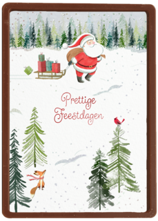 Prettige kerstdagen van de kerstman