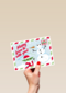 Star Wars kerstkaart Merry force be with you