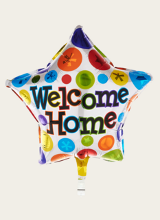Ballon Welcome Home Multi