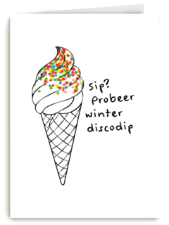 Probeer winter discodip