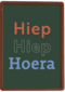 Hiep Hiep Hoera Groen