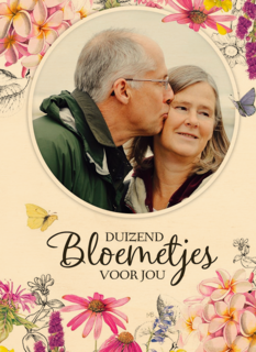 moederdag fotokaart marjolein bastin duizend bloemetjes voor jou