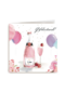 gefeliciteerd vrouw champagne fles champagne glas