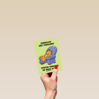 Garfield met pensioen
