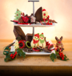 Doosje Chocolade Kerstfiguurtjes XL
