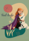 Frozen kaart veel liefs