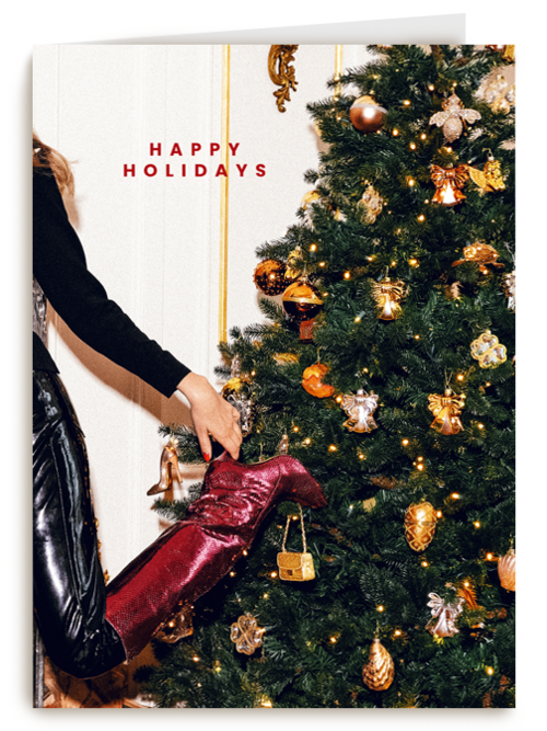 Vondels kaart happy holidays