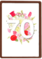 Verjaardagskaart 70 jaar bloemen