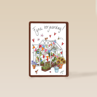 Matia fijne verjaardag tuinieren