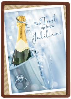een toost op jouw jubileum champagne