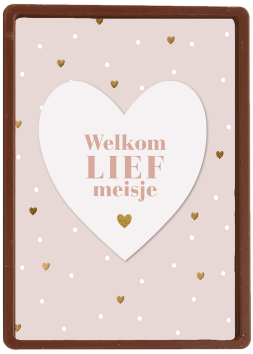 Geboortefelicitatie Welkom lief meisje