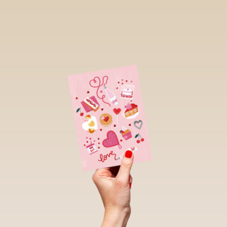 Valentijn liefde taarten