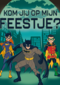 Batman uitnodiging kinderfeestje