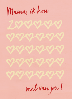 Moederdag hou zoveel van jou