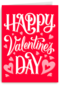 Valentine Happy Valentines Day Red