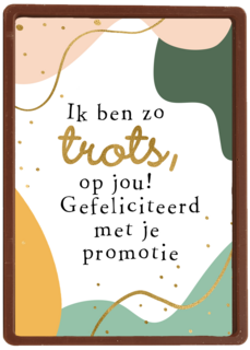promotie kaart trots