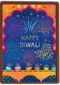 Happy Divali vuurwerk