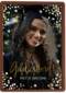 Geslaagd Gefeliciteerd Sparkle Fotokaart