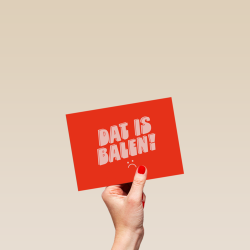 Gezakt Dat is balen
