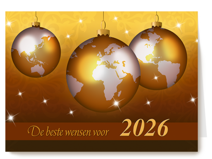Nieuwjaar 2026 Kerstballen