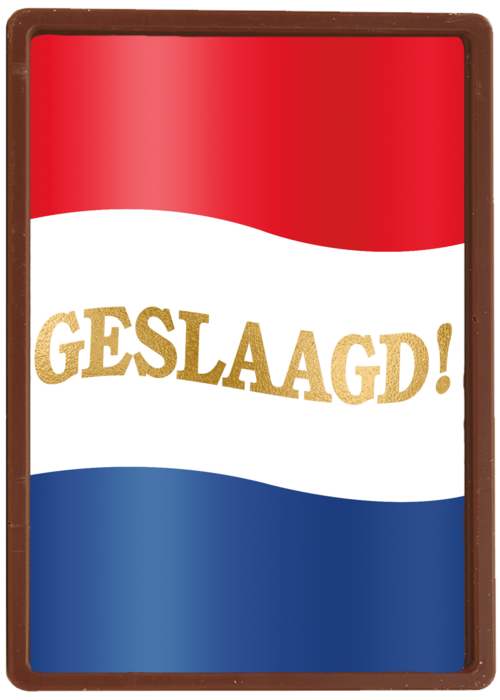 geslaagd kaart nederlandse vlag