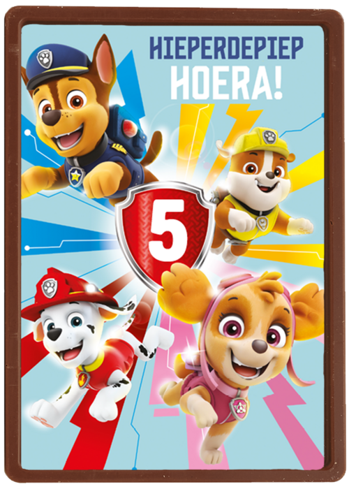 Paw Patrol hieperdepiep hoera
