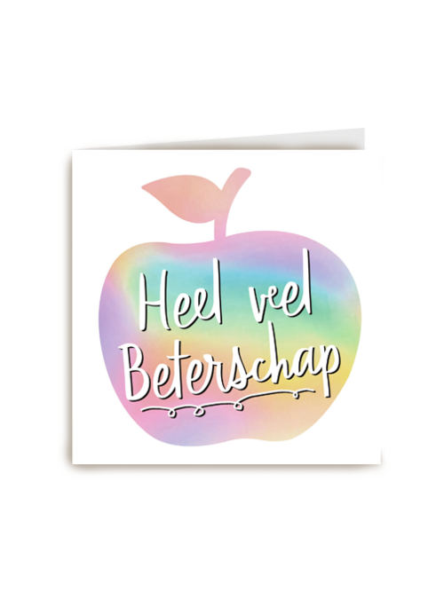 shine heel veel beterschap