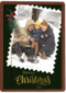 Kerst Foto postzegel