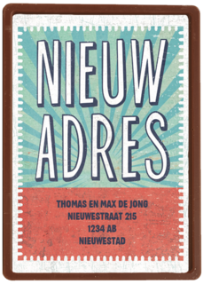 verhuizingbericht nieuw adres