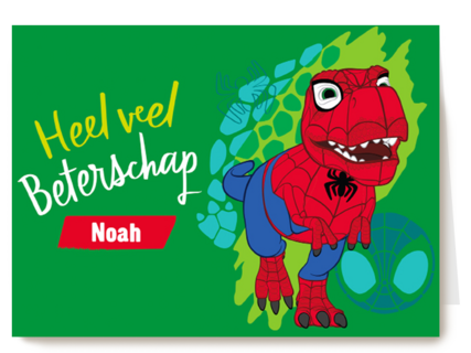 Spidey heel veel beterschap