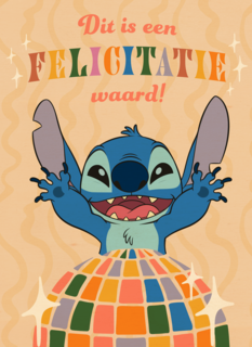 Felicitatie Disney Stitch