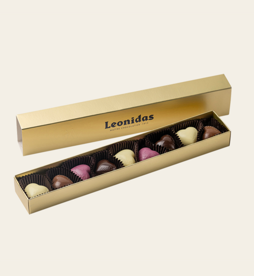 Leonidas Chocolade Bonbons Hartjes 9 stuks