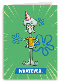 Spongebob Octo Whatever birthday