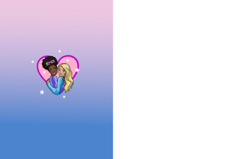 Barbie Birthday Girls Heart