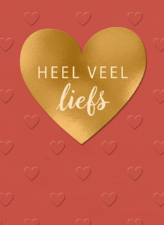 valentijnskaart stijlvol beterschap sterkte heel veel liefs
