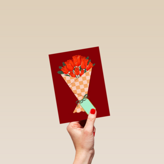 Valentijn boeket rozen rood