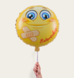 Ballon Smiley Beterschap Geel