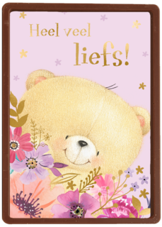 moederdag kaart klassiek forever friends heel veel liefs