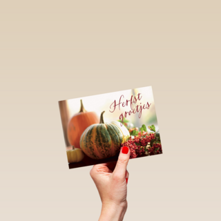 herfst kaarten herfst groetjes
