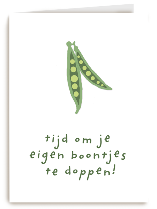 verhuisd kaart eigen boontjes
