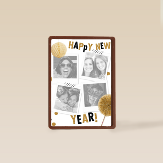 fotokaart polaroid fotoos happy new year