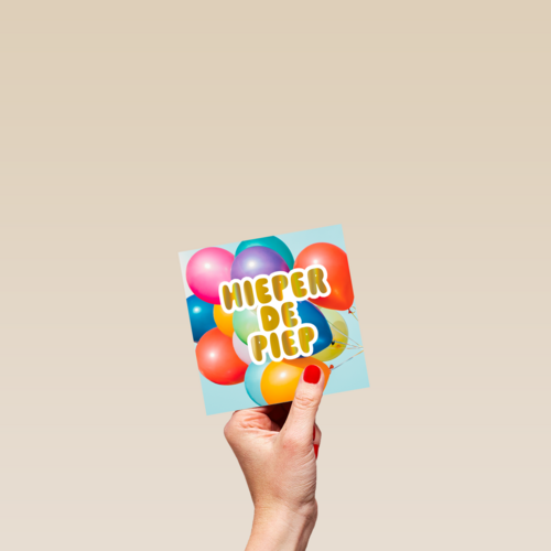 Hieperdepiep ballonnen