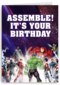 avengers assemble its your birthday verjaardagskaart