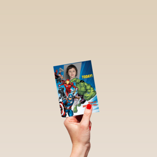 Avengers fotokaart have an awesome day
