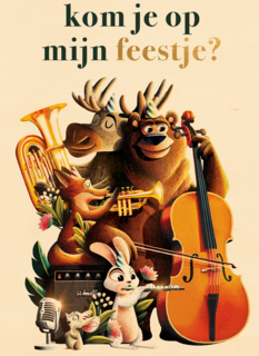 Folio Kom je op mijn feestje uitnodiging